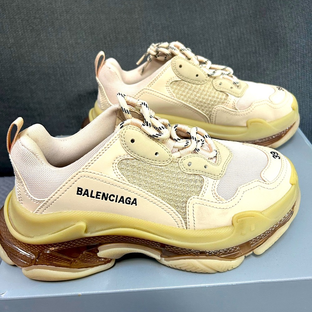 Balenciaga Triple S Air sneakers in Beige/Nude